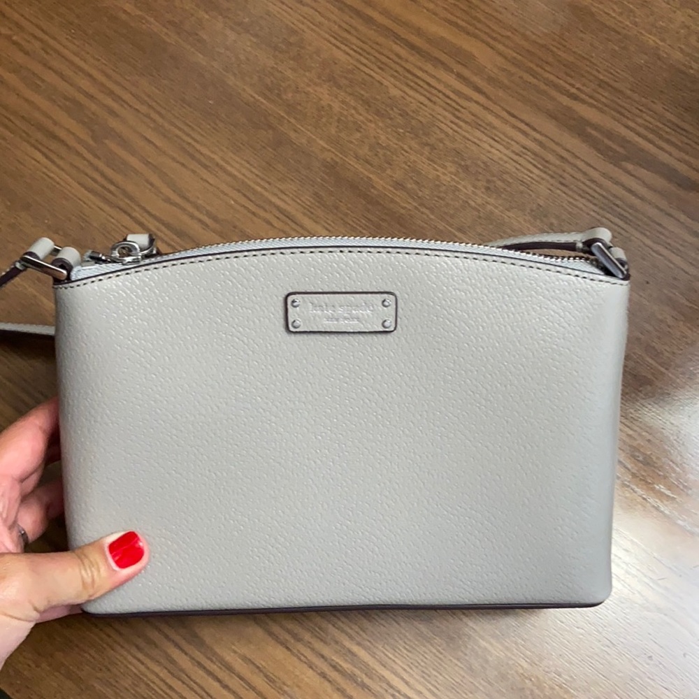 Kate Spade grey crossbody
